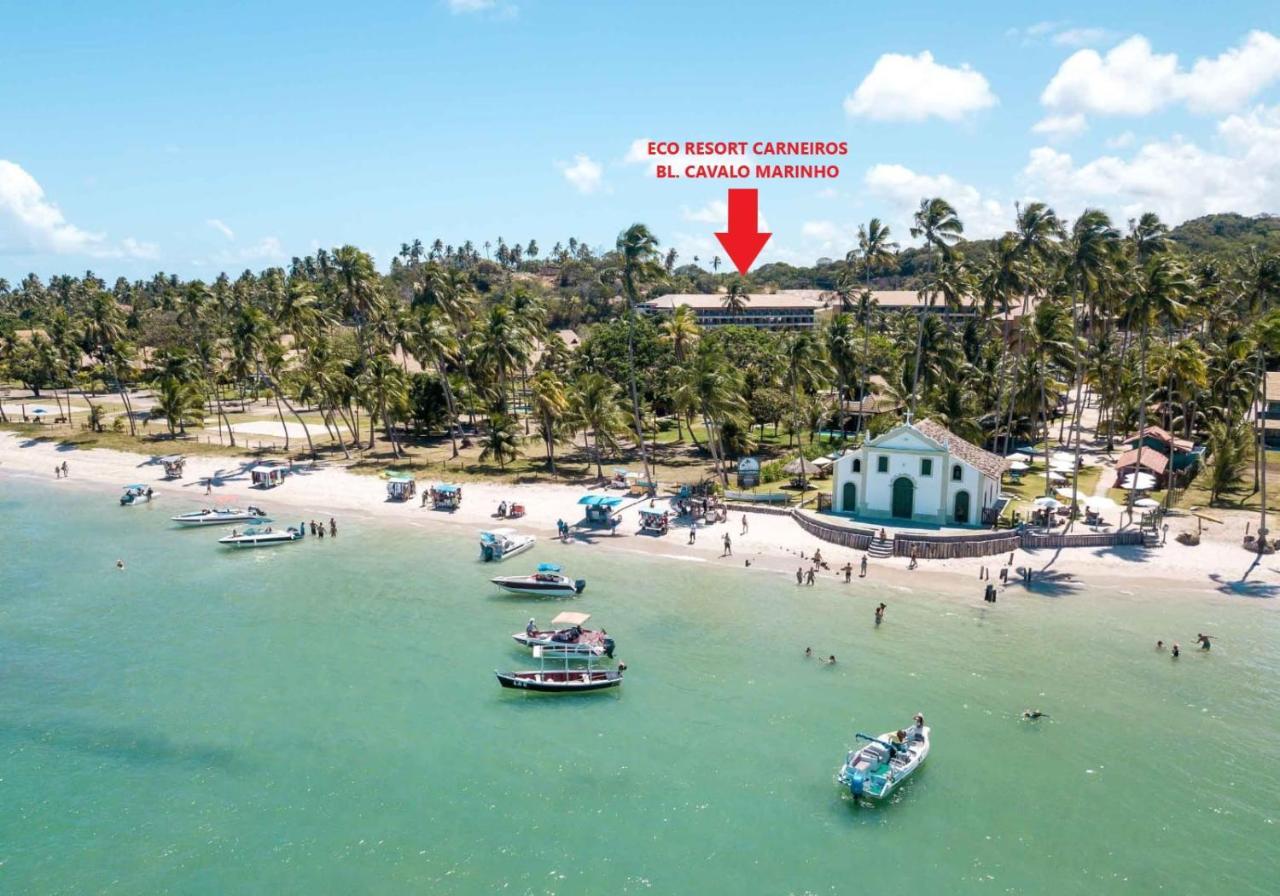 Praia Dos Carneiros Flat 120-Cm Eco Resort - Ao Lado Da Igrejinha ตามังดาเร ภายนอก รูปภาพ